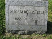 Borgstrom, Alice M